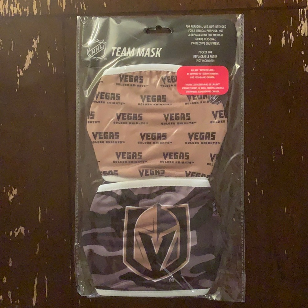 NHL Las Vegas Golden Knights Team Masks